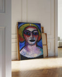 Alexej von Jawlensky - Frauenkopf Gemälde Kunstdruck