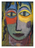 Alexej von Jawlensky - Kopf einer Frau Medusa