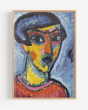 Alexej von Jawlensky - Kopf in Blau