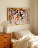 Alfons Mucha - Vier Jahreszeiten