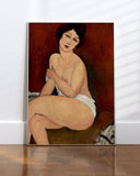 Amedeo Modigliani - Sitzende Nackte auf Divan