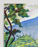 August Macke - Tegernsee Landschaft Anagoria