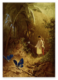 Carl Spitzweg - Der Schmetterlingsjäger