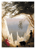 Caspar David Friedrich - Kreidefelsen auf Rügen
