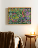 Claude Monet - Der Schwertlilien-Garten in Giverny