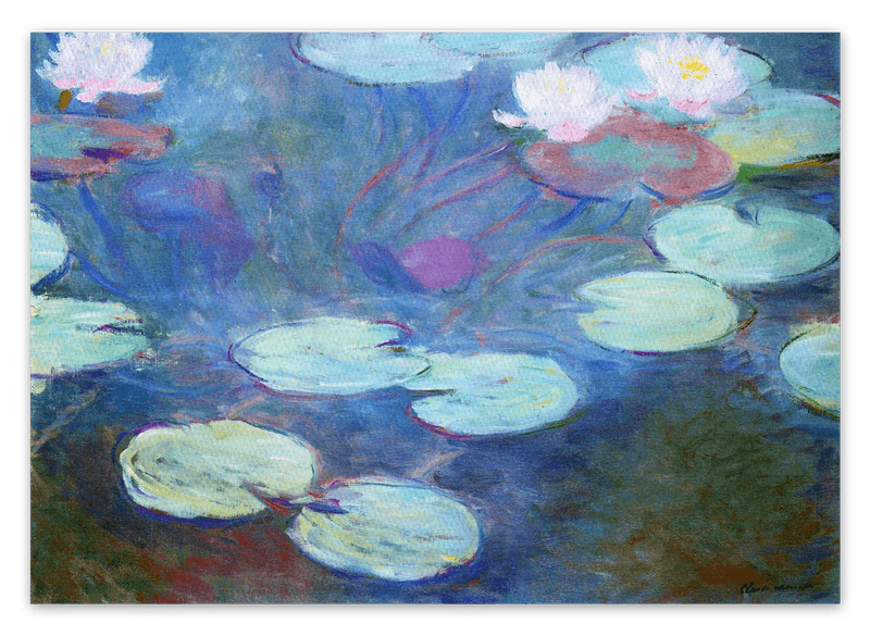 Claude Monet - Seerosen pink