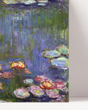 Claude Monet Seerosen Gemälde als Kunstdruck für Wohnzimmer, Schlafzimmer