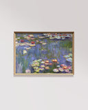 Claude Monet Seerosen Gemälde als Kunstdruck für Wohnzimmer, Schlafzimmer