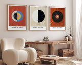 Set aus 3 Postern: "Kreise"