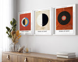 Set aus 3 Postern: "Kreise"