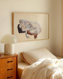 Egon Schiele - Hockende Frau in Stöckeln und schwarzen Kniestrümpfen