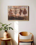 Egon Schiele - Vier Bäume