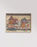 Egon Schiele - Häuser mit bunter Wäsche