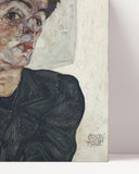 Egon Schiele - Selbstportrait mit Physalis