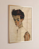 Egon Schiele - Selbstportrait