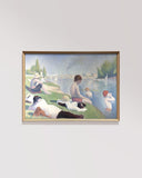 Georges Seurat - Badende in Asnierès (Baigneurs à Asnierès)