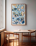 Utagawa Kuniyoshi - Frösche spielen berühmte Helden der Kabuki-Bühne