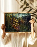 Henri Rousseau - Kampf zwischen Tiger und Büffel