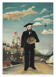 Henri Rousseau - Selbstbildnis mit Palette