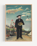 Henri Rousseau - Selbstbildnis mit Palette