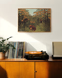 Henri Rousseau - Affen in den Orangen-Bäumen