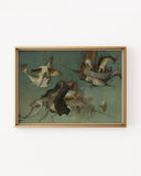 Hieronymus Bosch - Ausschnitt aus "Garten der Lüste" (II)