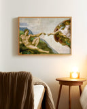 Michelangelo - Die Erschaffung Adams Renaissance Malerei