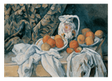 Paul Cézanne - Stillleben mit Vorhang