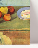 Paul Cézanne - Stillleben mit Äpfeln und Gebäck