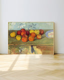 Paul Cézanne - Stillleben mit Äpfeln und Gebäck