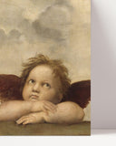 Raphael - Sixtinische Madonna, zwei Engel