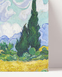 Vincent van Gogh - Weizenfeld mit Zypressen