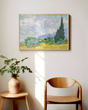 Vincent van Gogh - Weizenfeld mit Zypressen