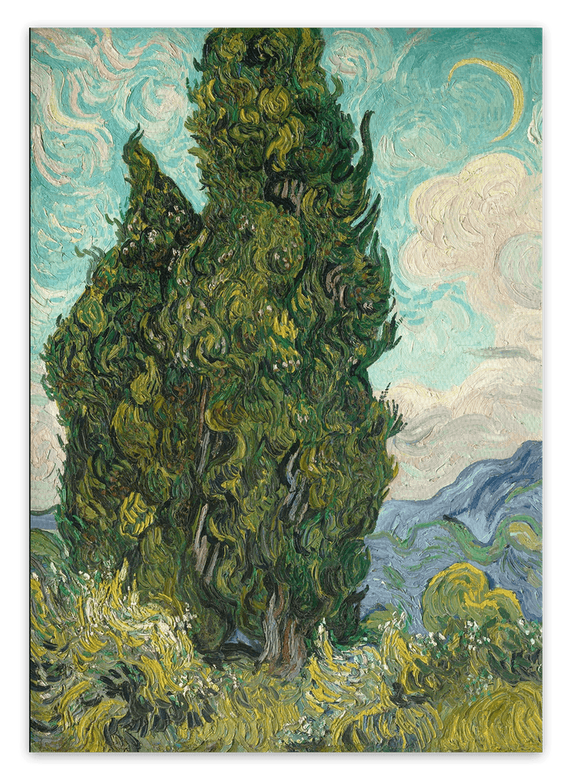 Vincent van Gogh - Zypressen