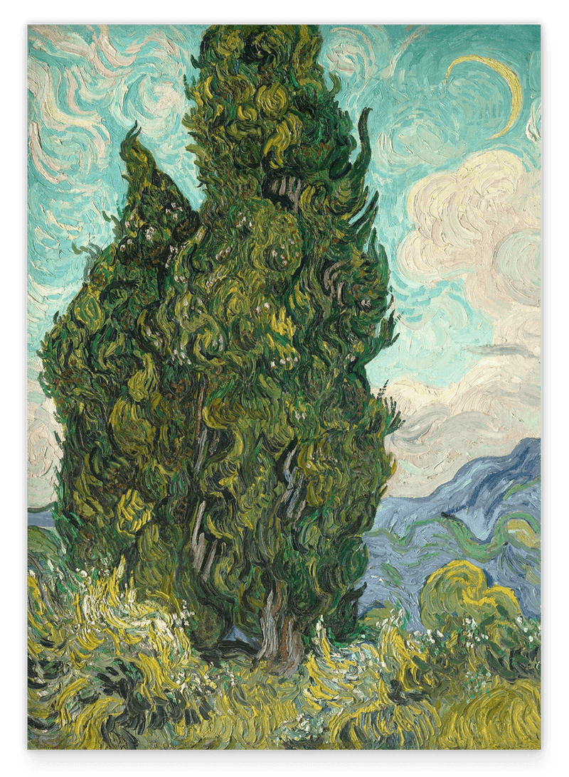 Vincent van Gogh - Zypressen