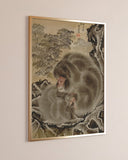 Kawanabe Kyōsai (Japanisch, 1831-1889) - Affen