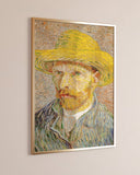 Vincent van Gogh - Selbstbildnis mit Strohhut