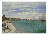Claude Monet - Regatta in Sainte-Adresse