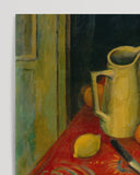 Samuel Halpert - Die rote Tischdecke