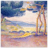 Henri-Edmond-Kreuz - Kiefern entlang der Küste