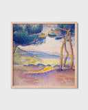 Henri-Edmond-Kreuz - Kiefern entlang der Küste