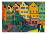 Wassily Kandinsky - Weilheim-Marienplatz