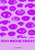 Ich sehe dich - Slogans & Sprüche Poster