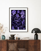 Ernst Haeckel - Kunstformen des Meeres in violett