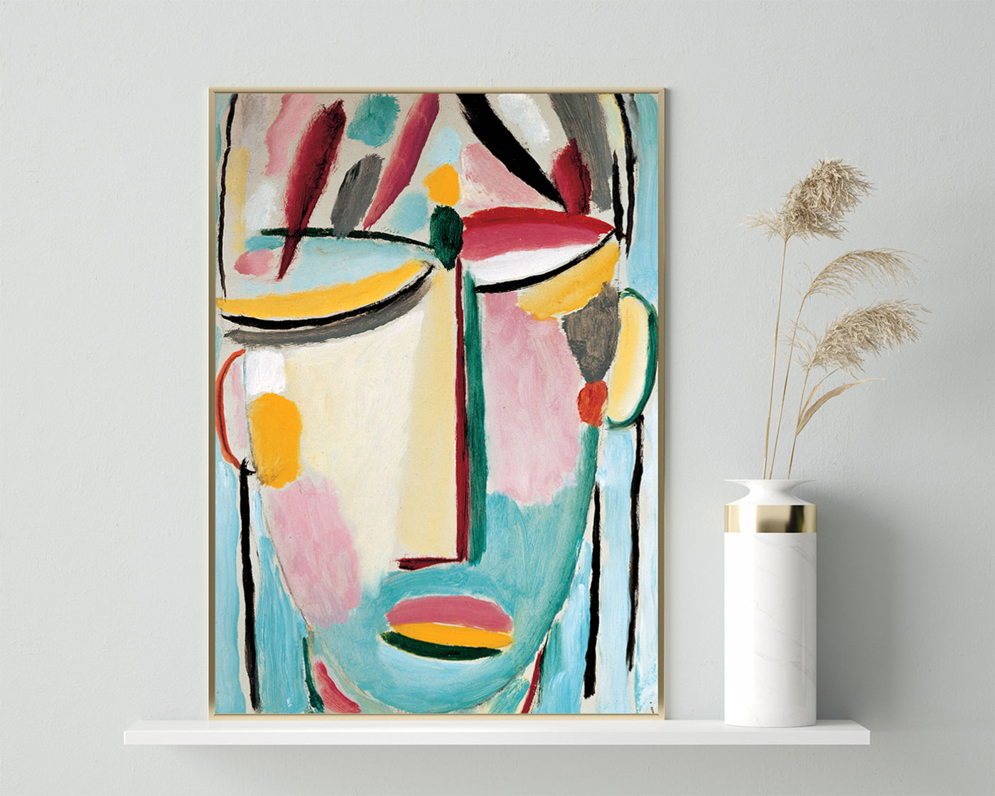 Alexej von Jawlensky - Heilandsgesicht: Der Tod II