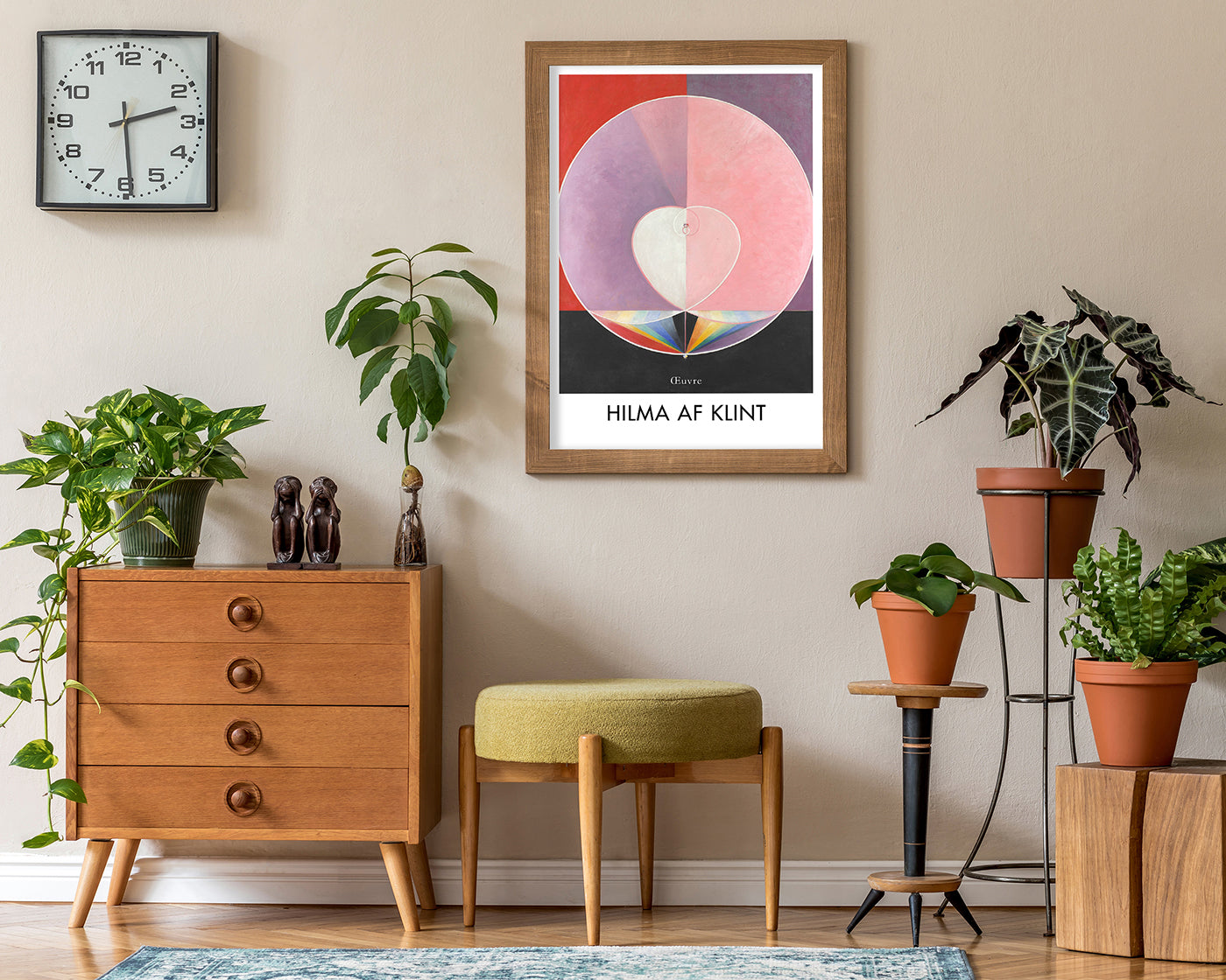 Hilma af Klint - Museum-Poster II Doves, Nr. 2