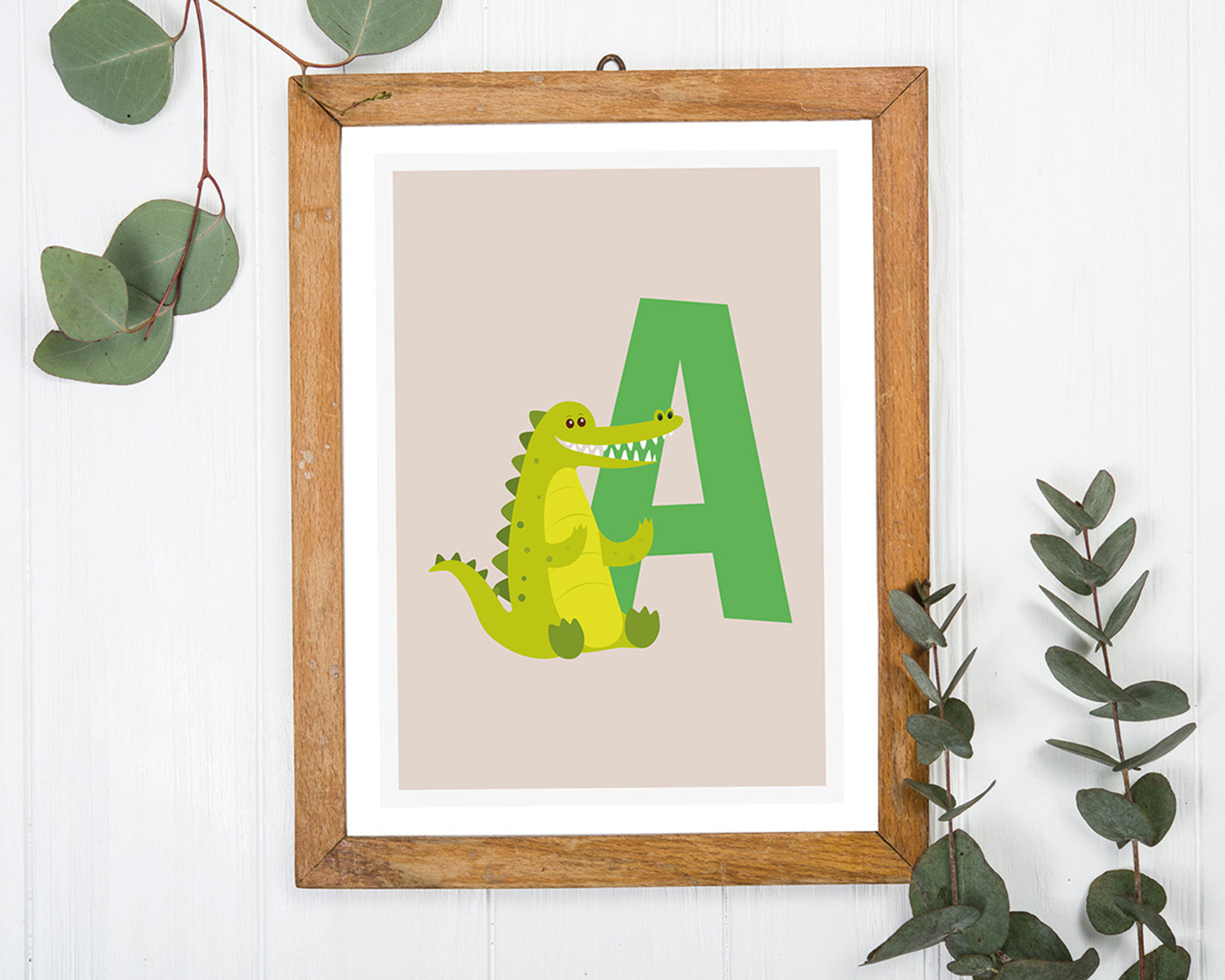 A wie Alligator, ABC Lernen