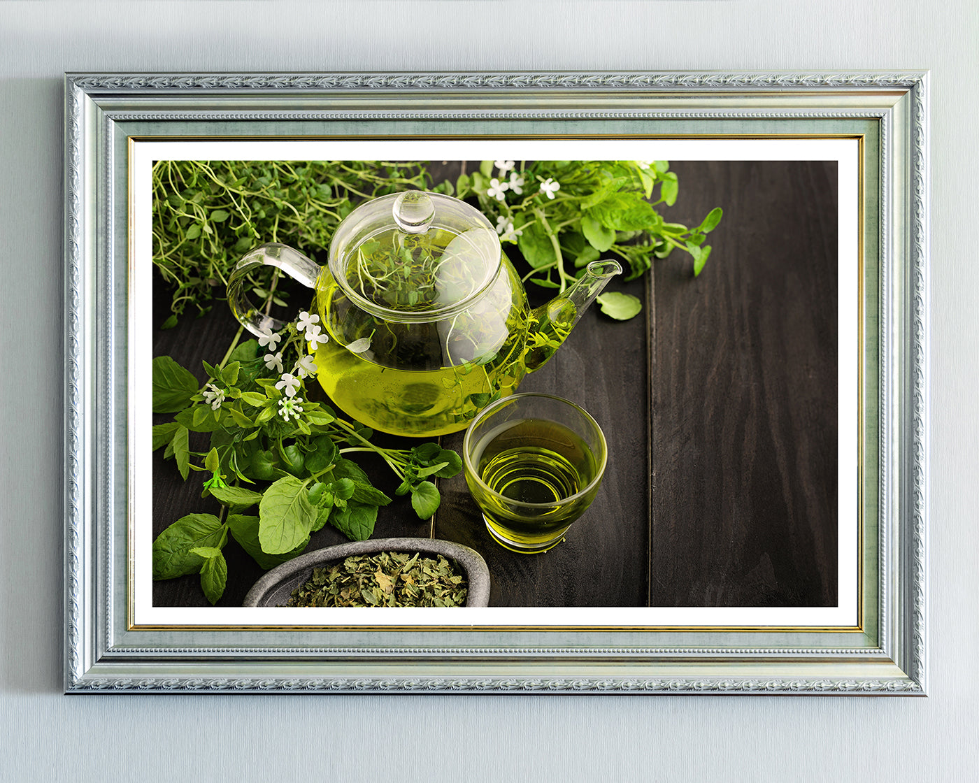 Frische Teezubereitung