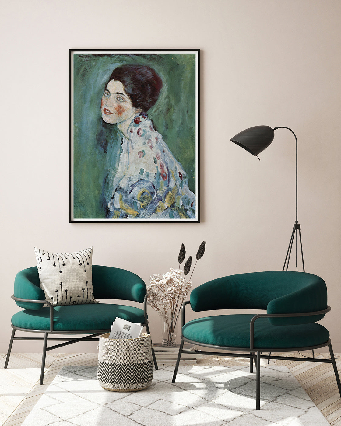 Gustav Klimt - Bildnis einer Frau (1917)