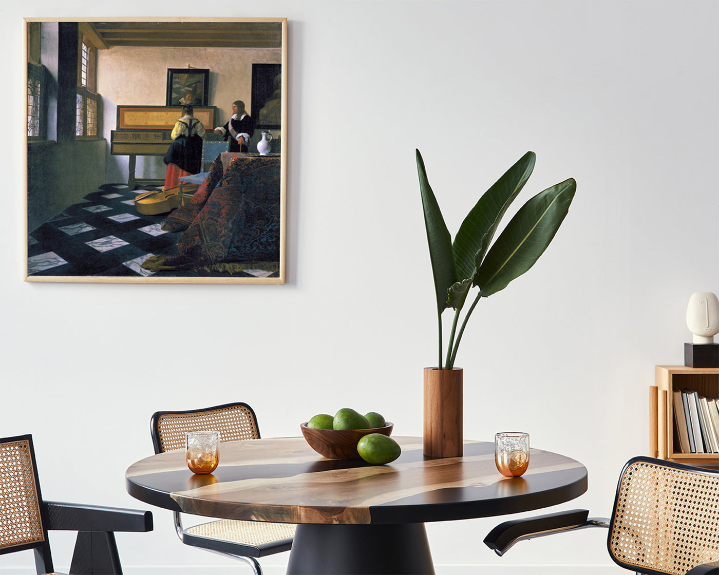 Jan Vermeer - Die Musikstunde (1662/1665)